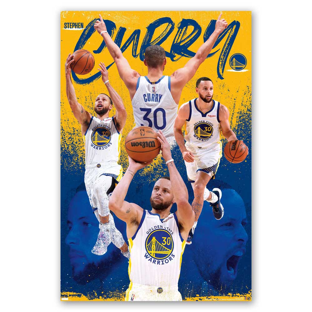 NBA Golden State Warriors Stephen Curry Poster
