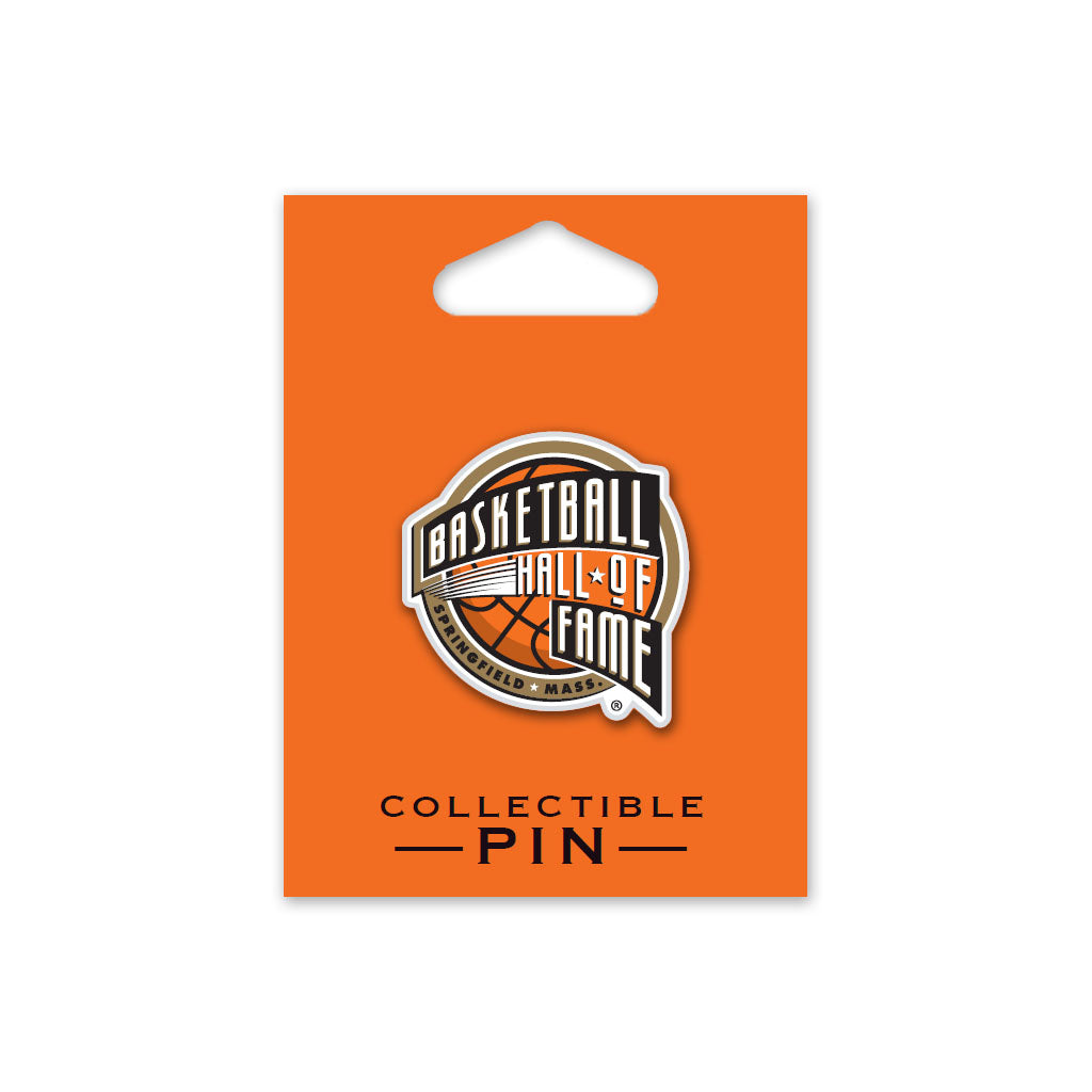 Basketball Hall of Fame Pin and Card
