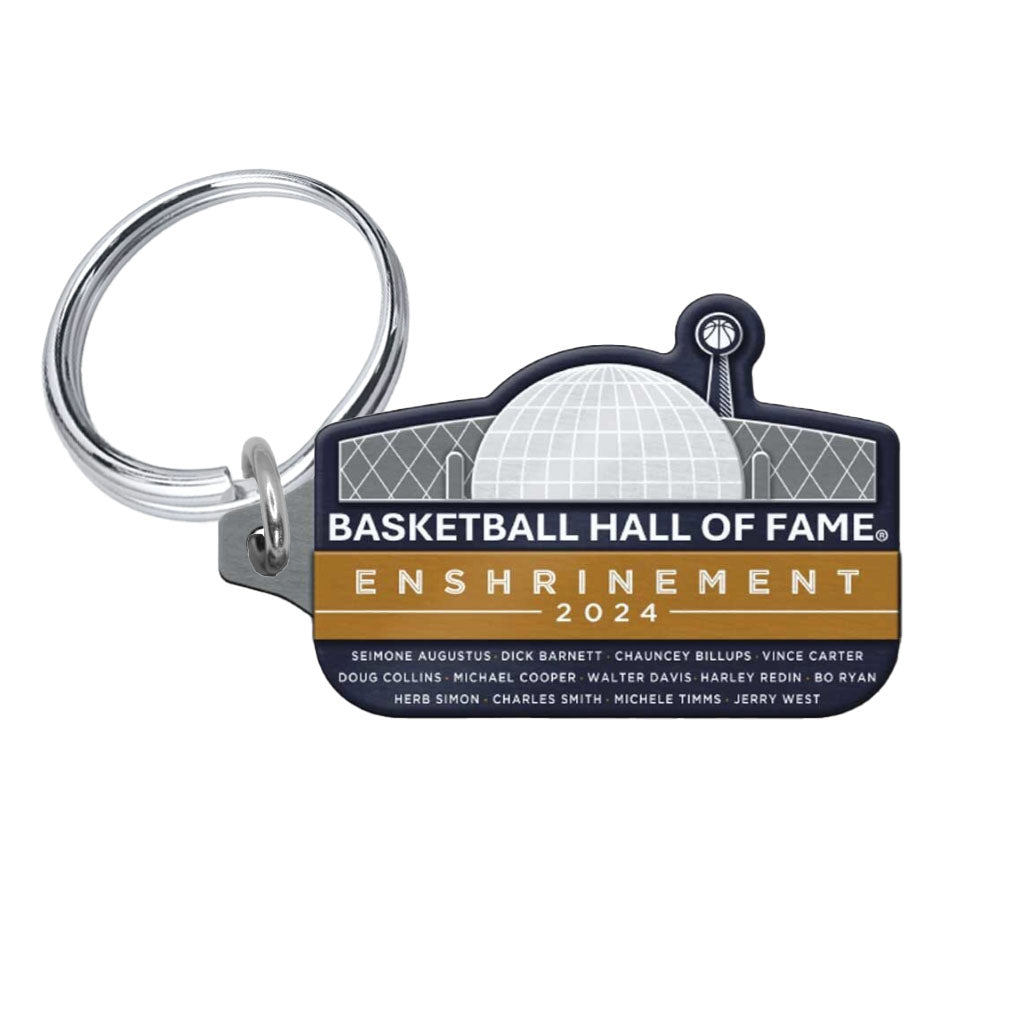 Basketball Hall of Fame Enshrinement 2024 Keychain