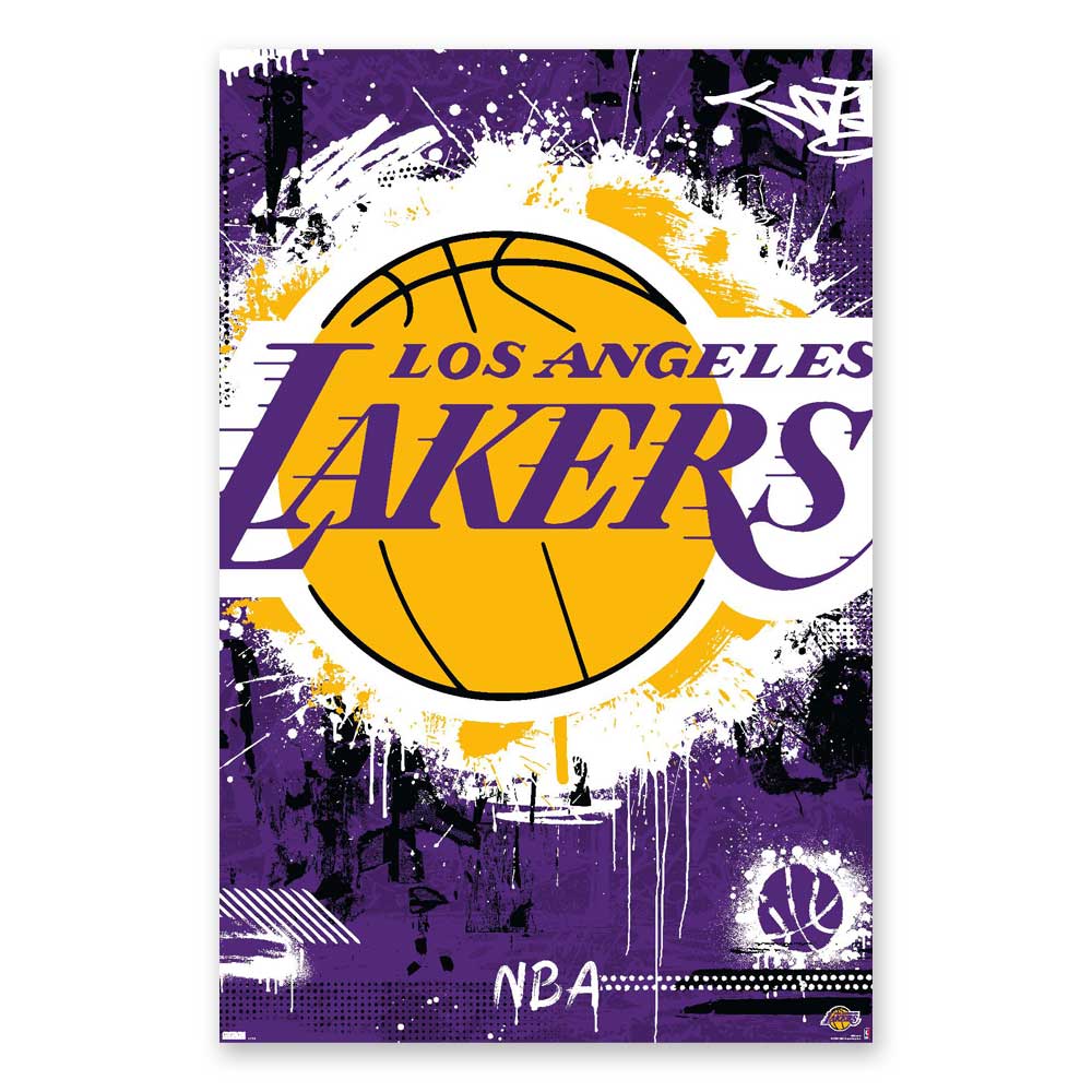Los Angeles Lakers Logo Wall Poster