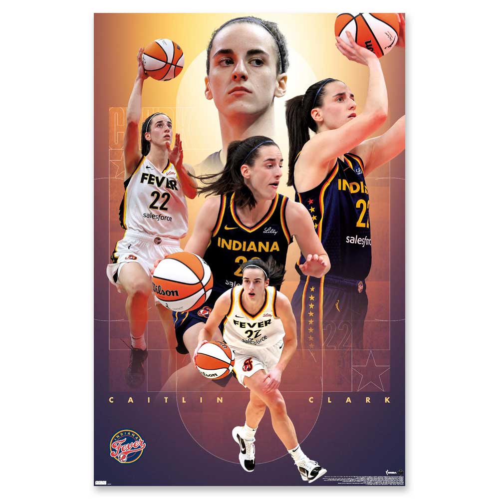 WNBA Indiana Fever Caitlin Clark Poster