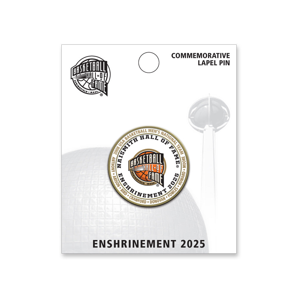 Basketball Hall of Fame® 2025 Enshrinement Pin