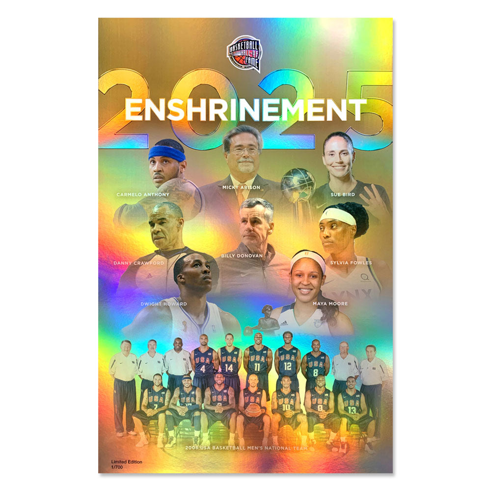 2025 Enshrinement Poster