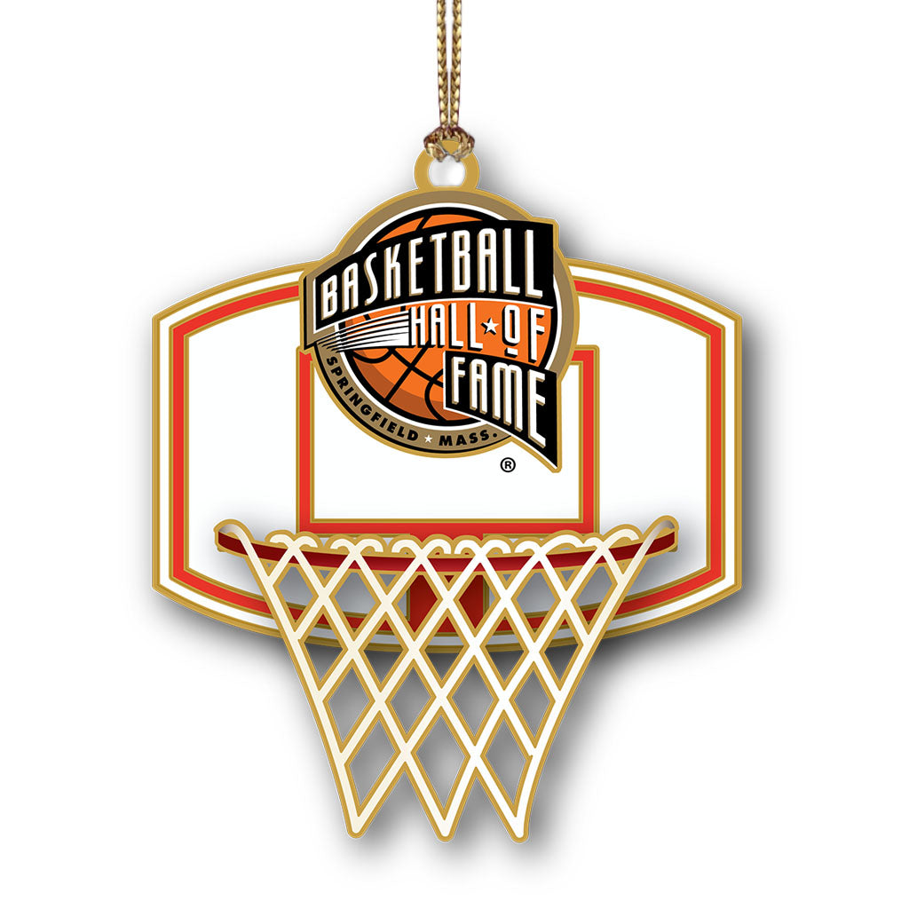 Basketball Hall of Fame Hoop Ornament