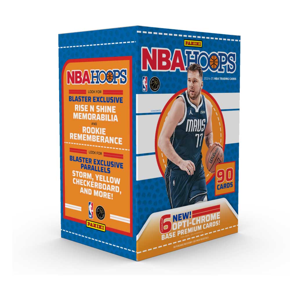 2024 - 2025 NBA Hoops Basketball Trading Card Blaster Box
