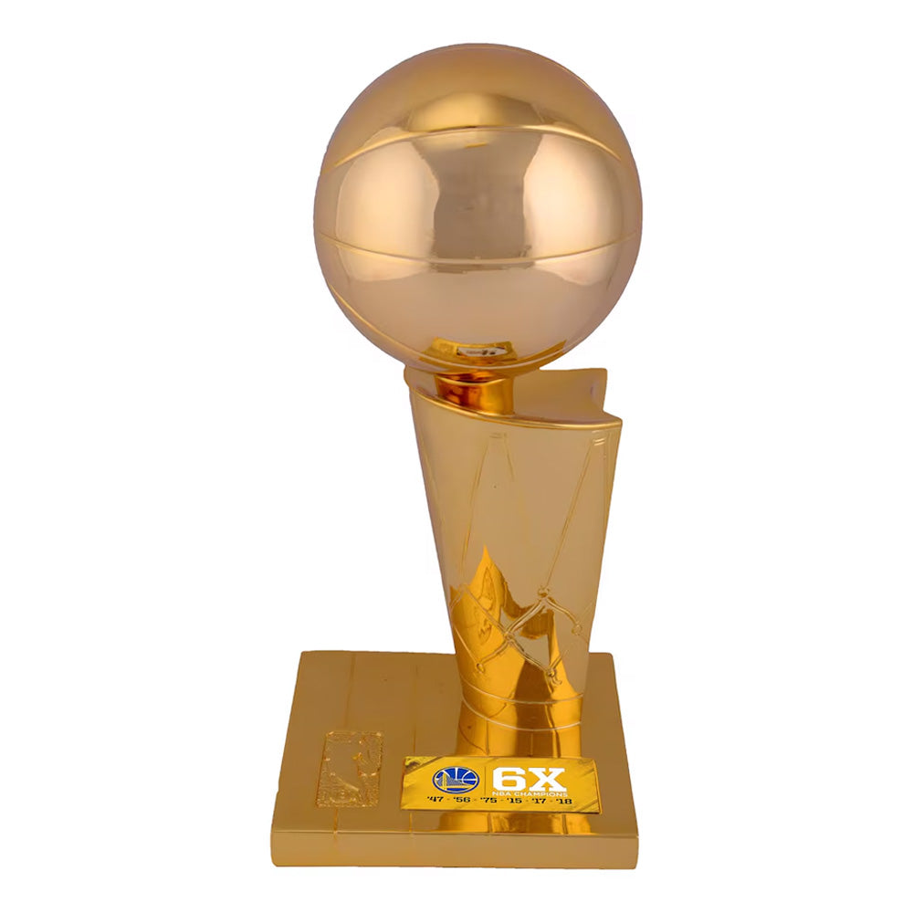 Golden State Warriors 6x NBA Finals Champions Replica Larry O'Brien Trophy