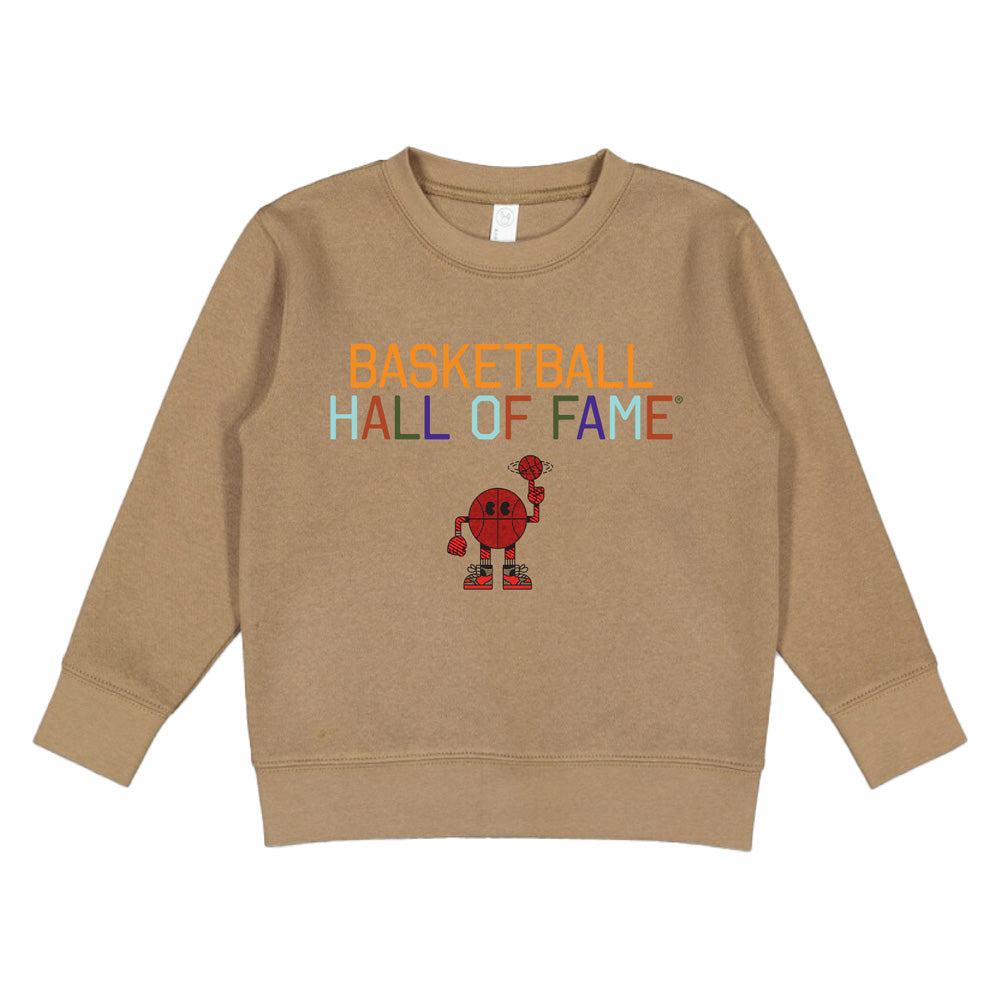 Basketball Hall of Fame® Basketball Man Fleece Toddler Sweatshirt