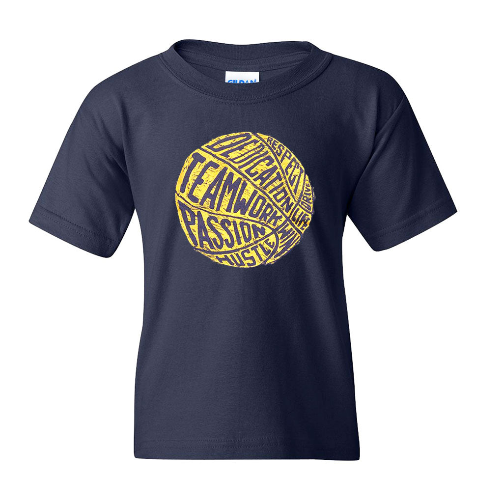 Youth Basketball Hall of Fame Teamwork T-Shirt
