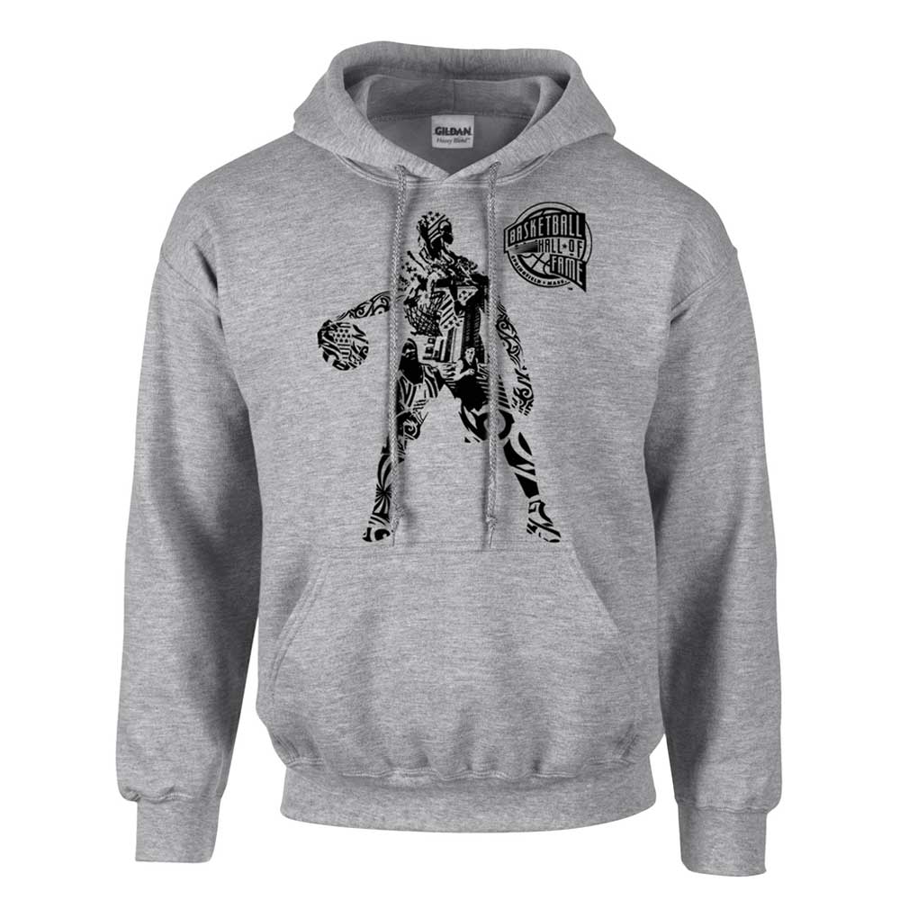 Adult Graffiti Hoodie - Basketball Hall of Fame