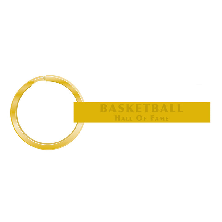 Basketball Hall of Fame® 3D Gold Bar Keychain