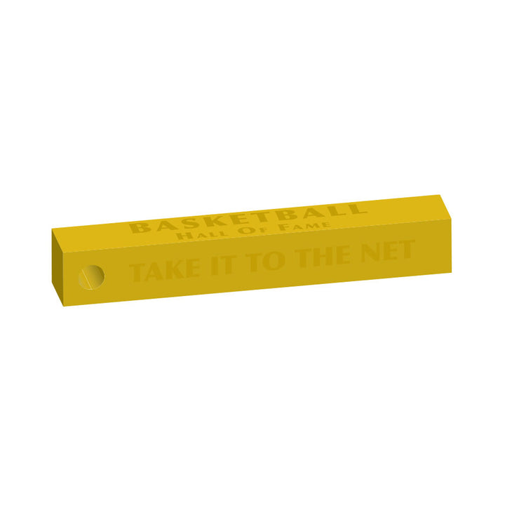 Basketball Hall of Fame® 3D Gold Bar Keychain