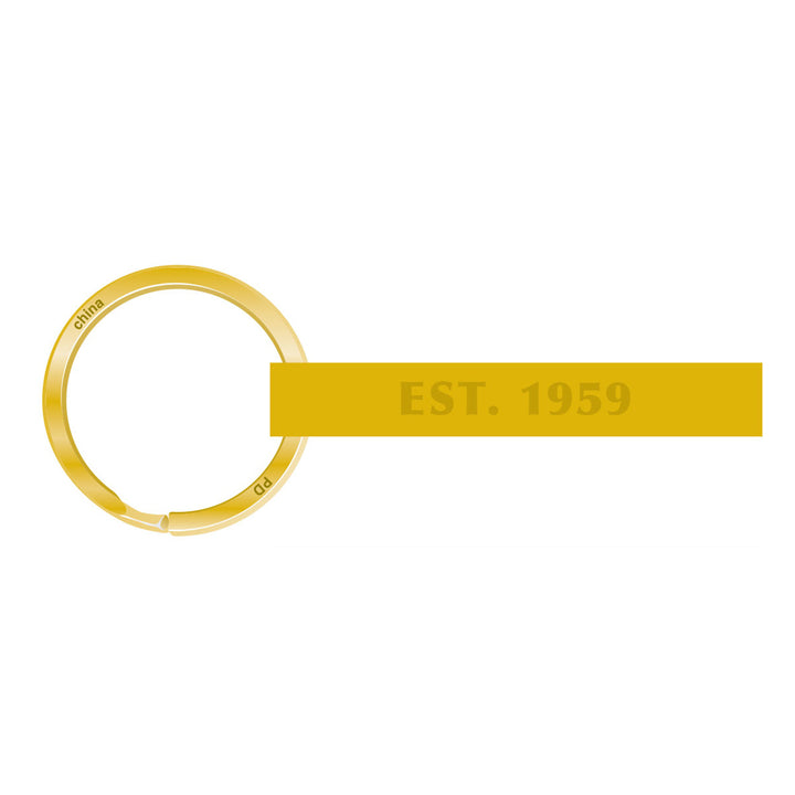 Basketball Hall of Fame® 3D Gold Bar Keychain