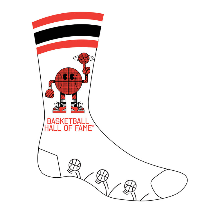 Basketball Hall of Fame® Hoops Skater Socks