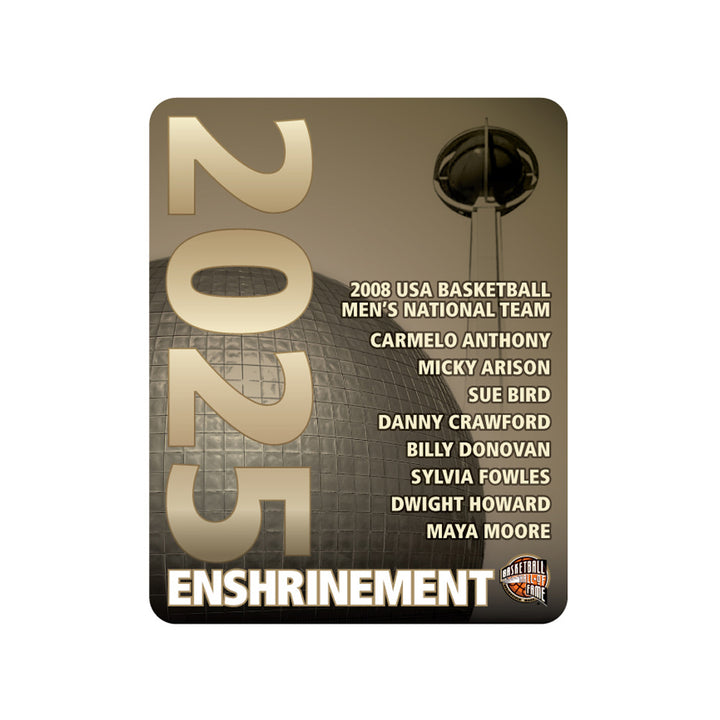 Basketball Hall of Fame® 2025 Enshrinement Magnet