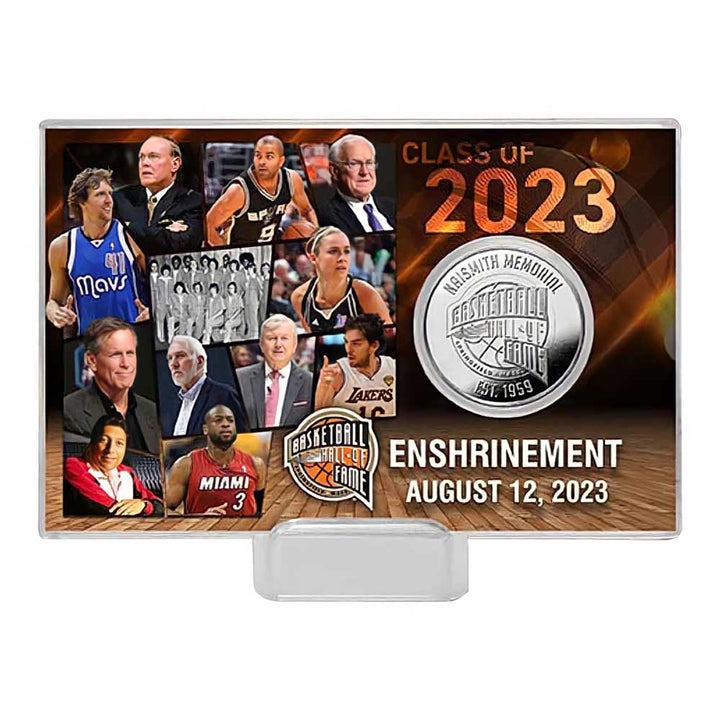 2023 Basketball Hall of Fame Enshrinement Coin Card