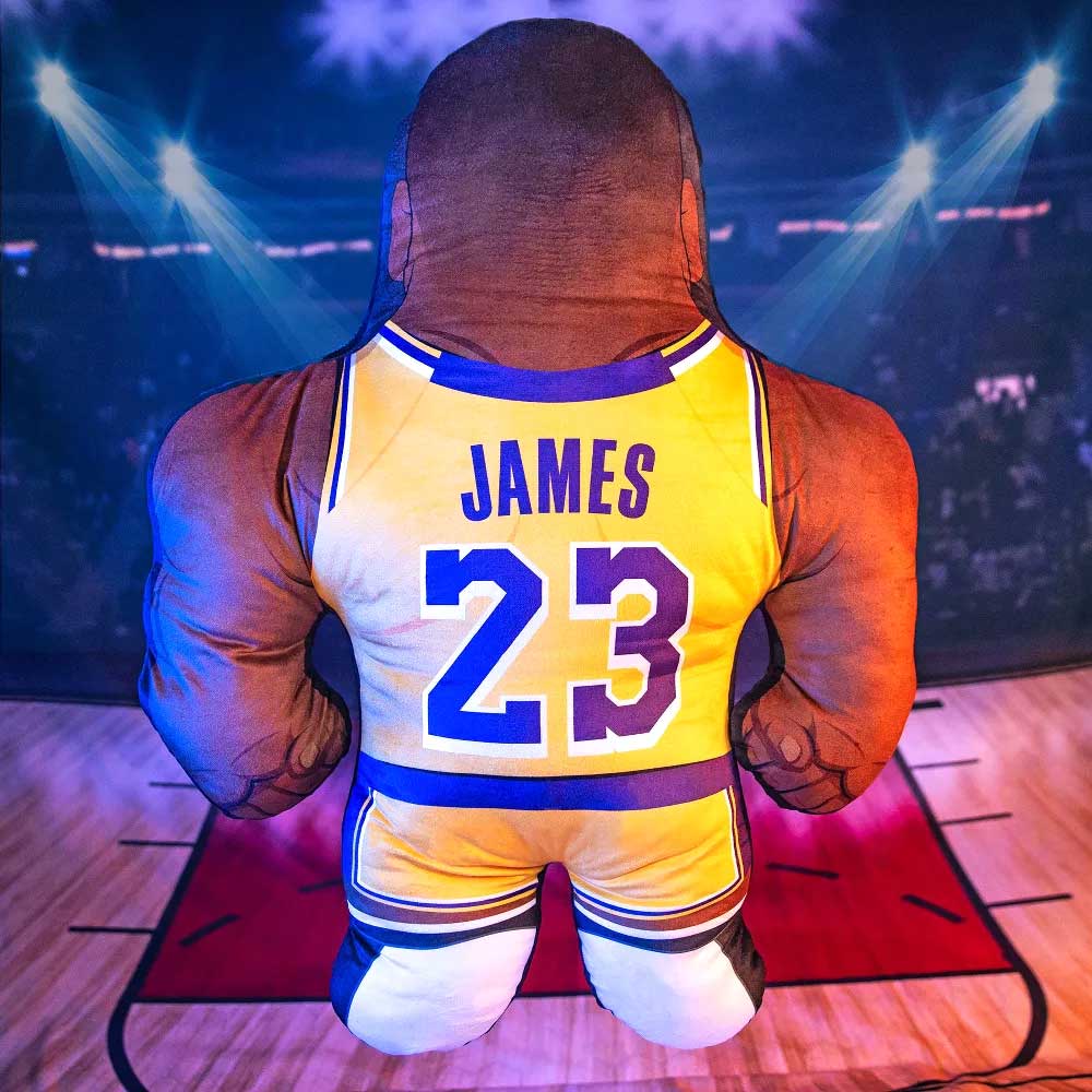 NBA Los Angeles Lakers Lebron James Plush Pillow