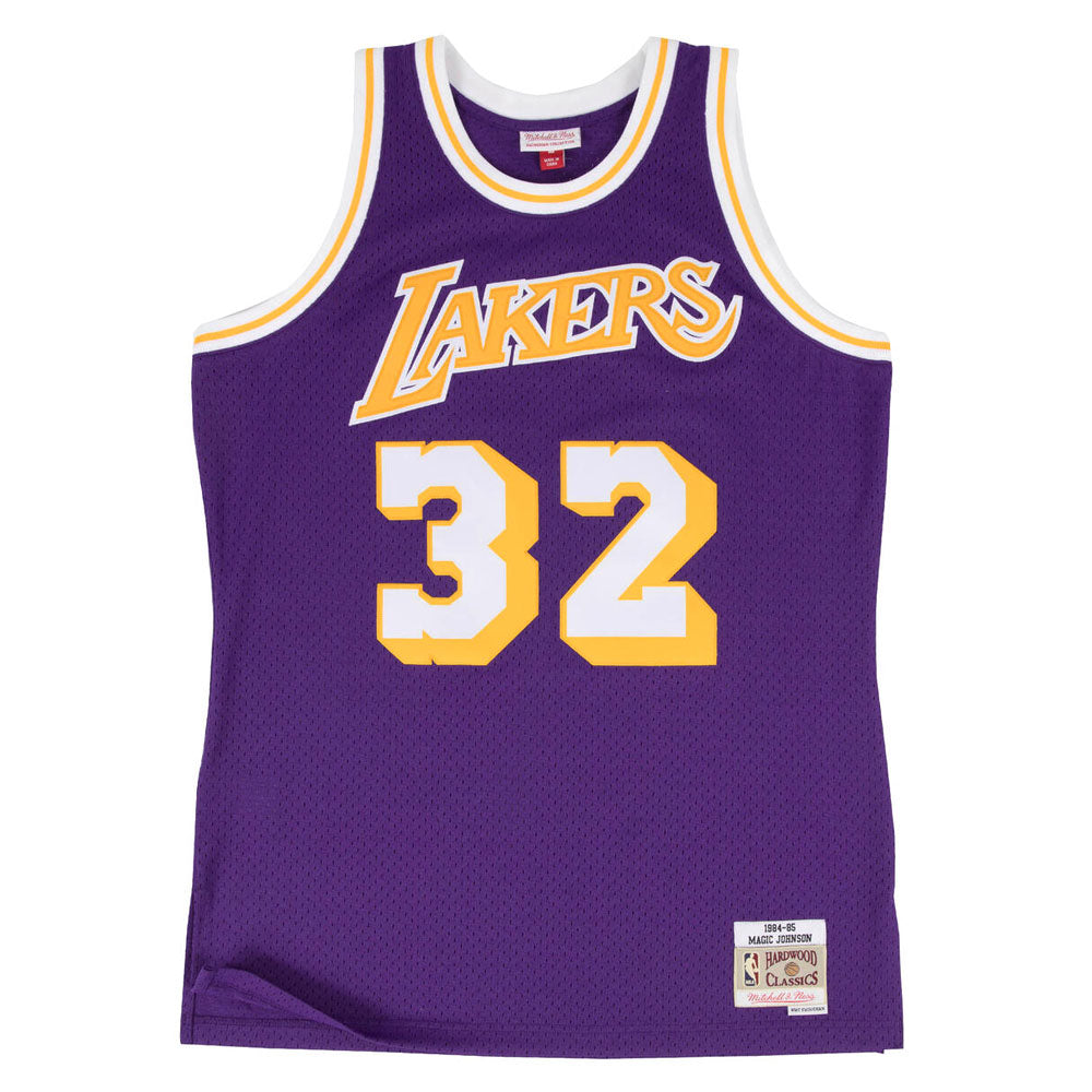 NBA Mitchell & Ness New Los Angeles Lakers Magic Johnson '84 Jersey