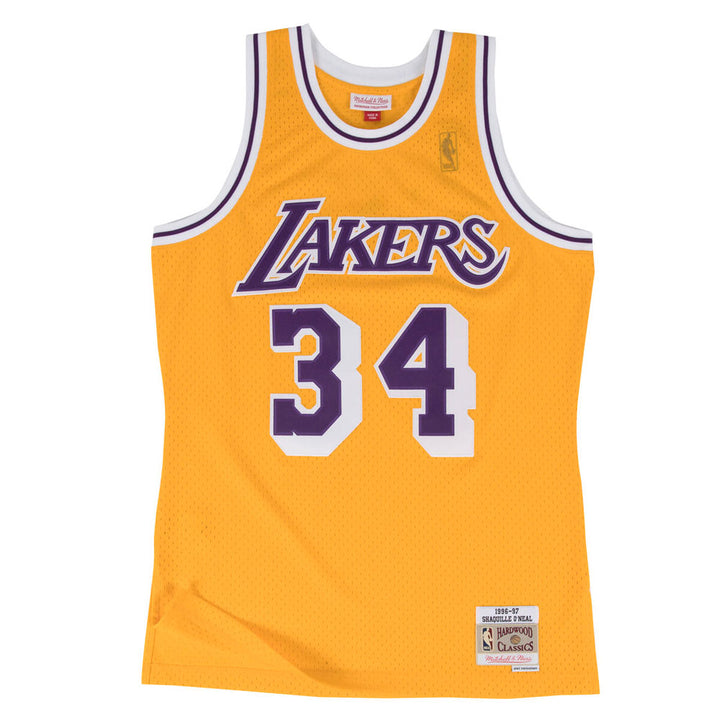 NBA Mitchell & Ness Los Angeles Lakers Shaquille O'Neal '96 Jersey