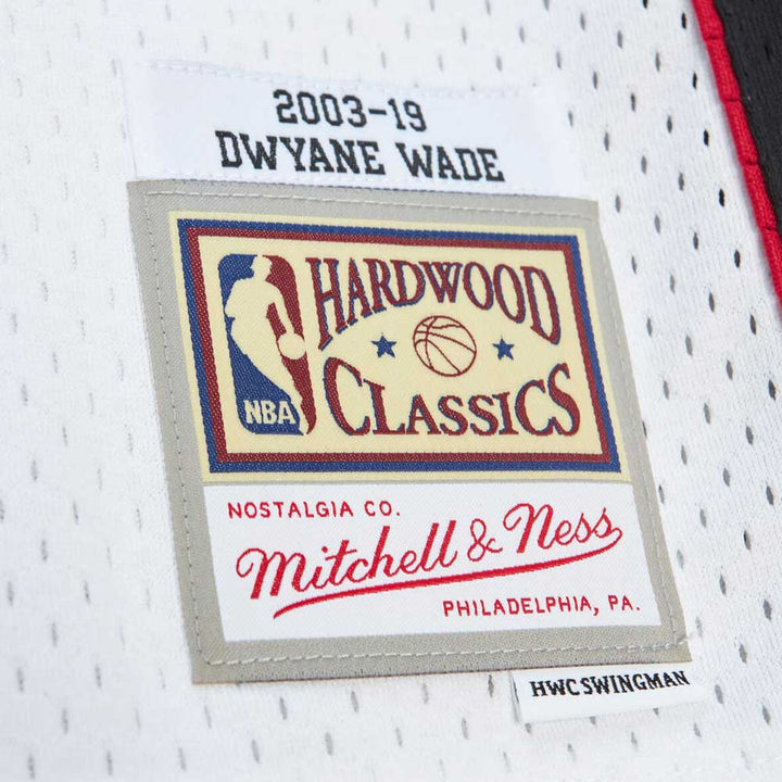 NBA Mitchell & Ness Swing Hall of Fame Miami Heat Dwyane Wade Jersey
