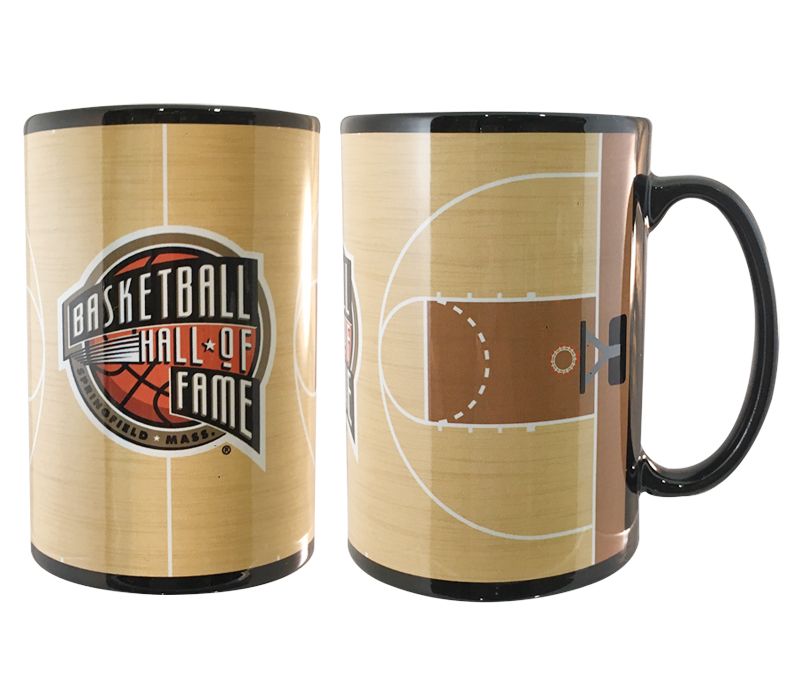 BASKETBALL HALL OF FAME COURT MUG