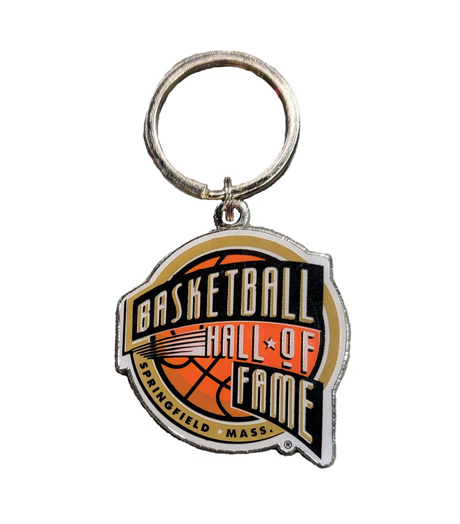 BASKETBALL HALL OF FAME KEYCHAIN