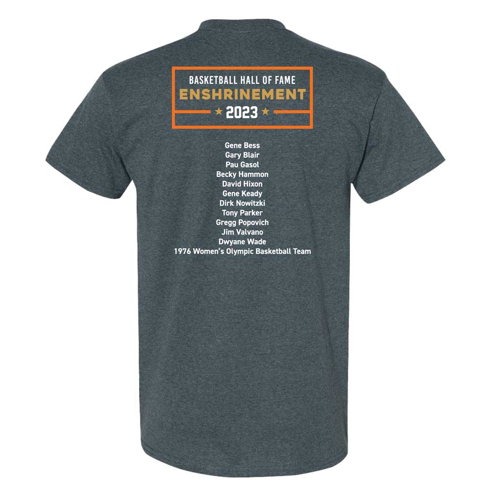 Basketball Hall of Fame Enshrinement 2023 T-shirt