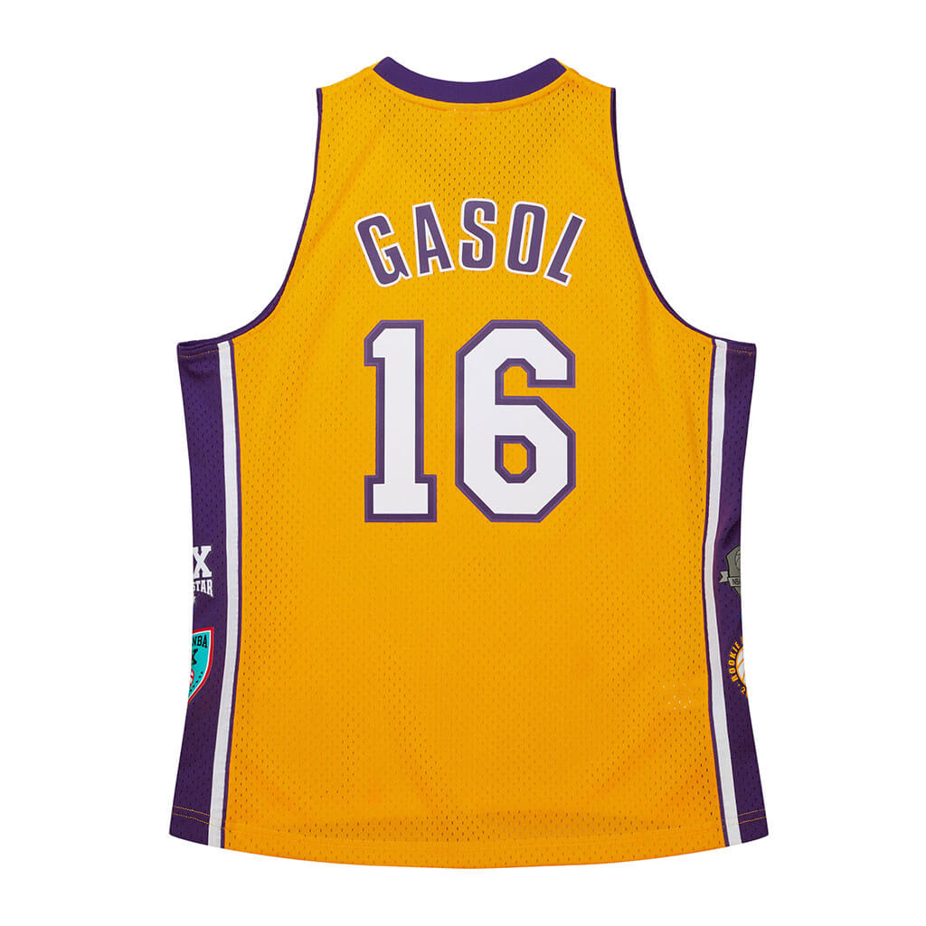 Basketball HOF Limited Edition Pau Gasol Swingman Jersey