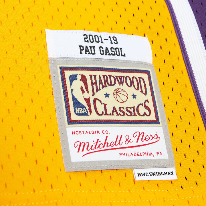 Basketball HOF Limited Edition Pau Gasol Swingman Jersey